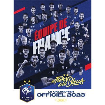 équipe de france de football calendrier